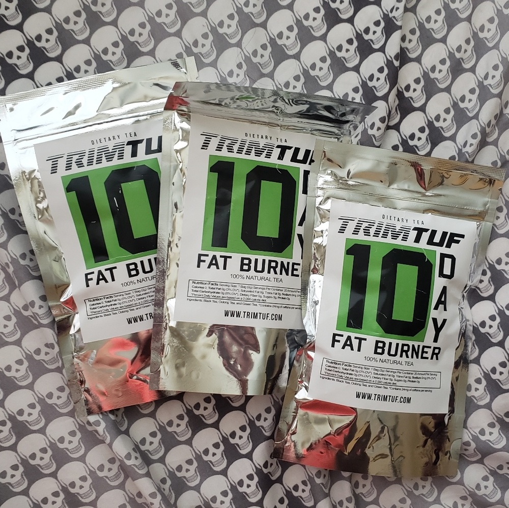 Set of 3 Trim Tuf 10 Day Fat Burner Tea
